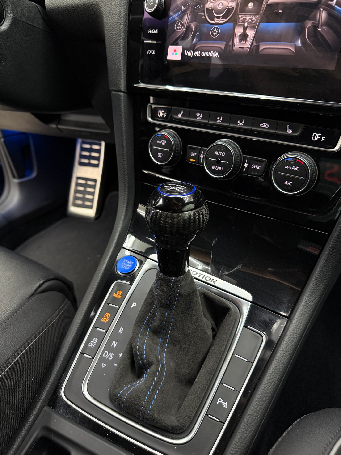 GOLF R MK7 & MK7.5 kolfiber växelspak