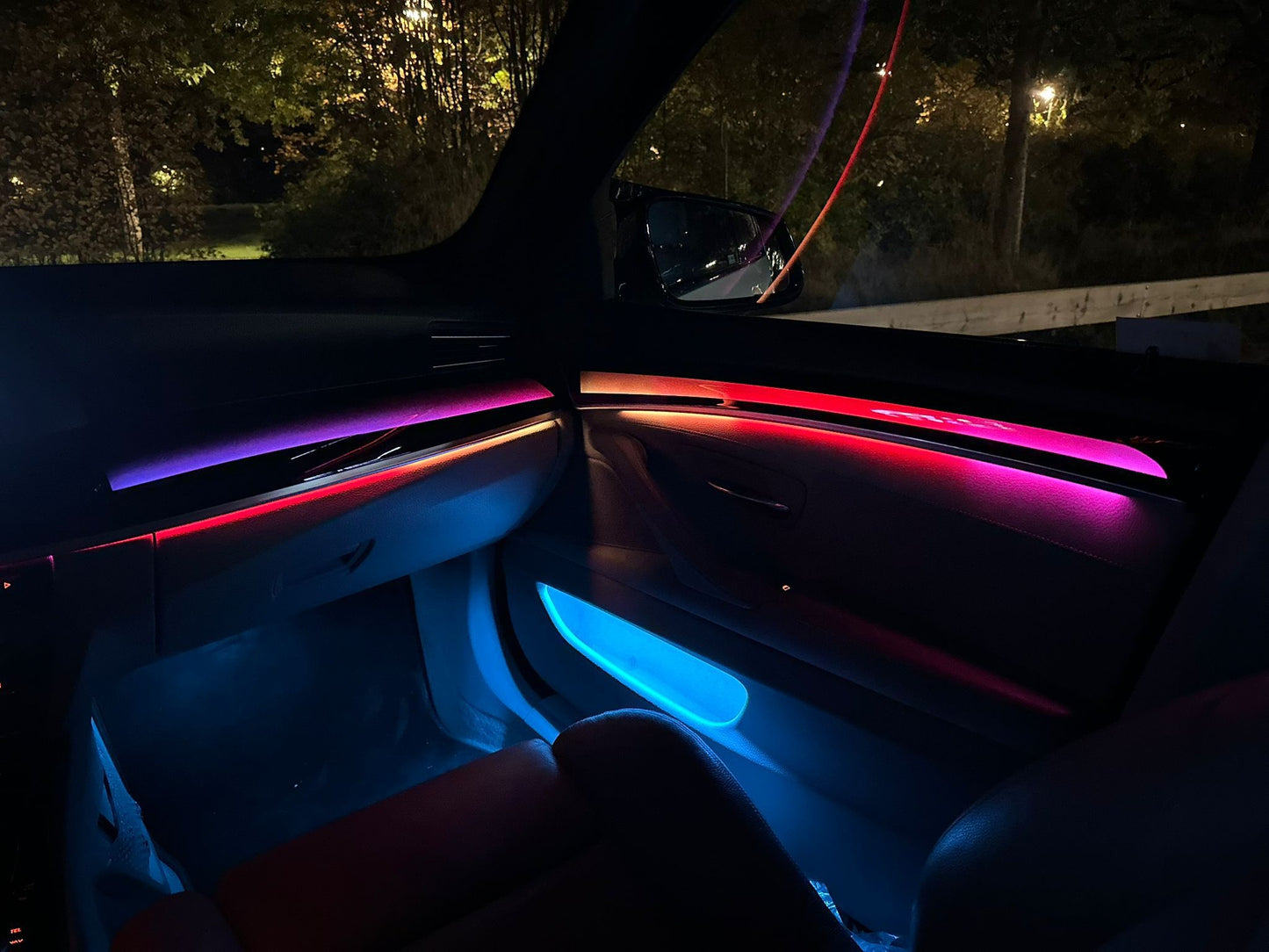 BMW F10/F11 premium Ambinet light med dynamiska paneler