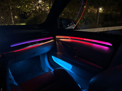 BMW F10/F11 premium Ambinet light med dynamiska paneler