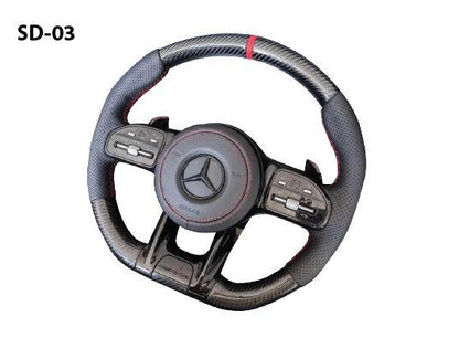 Mercedes AMG ratt med kolfiber + airbag