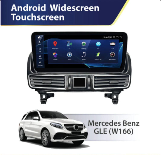 Mercedes GLE W166 Android skärm & trådlöst CarPlay