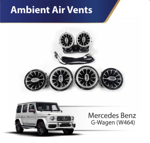 Mercedes G klass Turbo ventiler Ambinet light 6 st