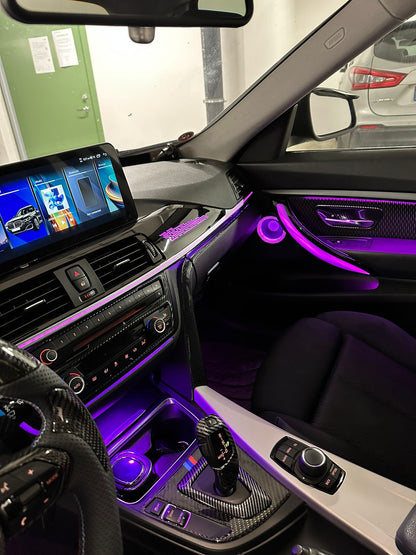 BMW 3 serie F30/F31/F34 premium Ambinet light med dynamiska paneler