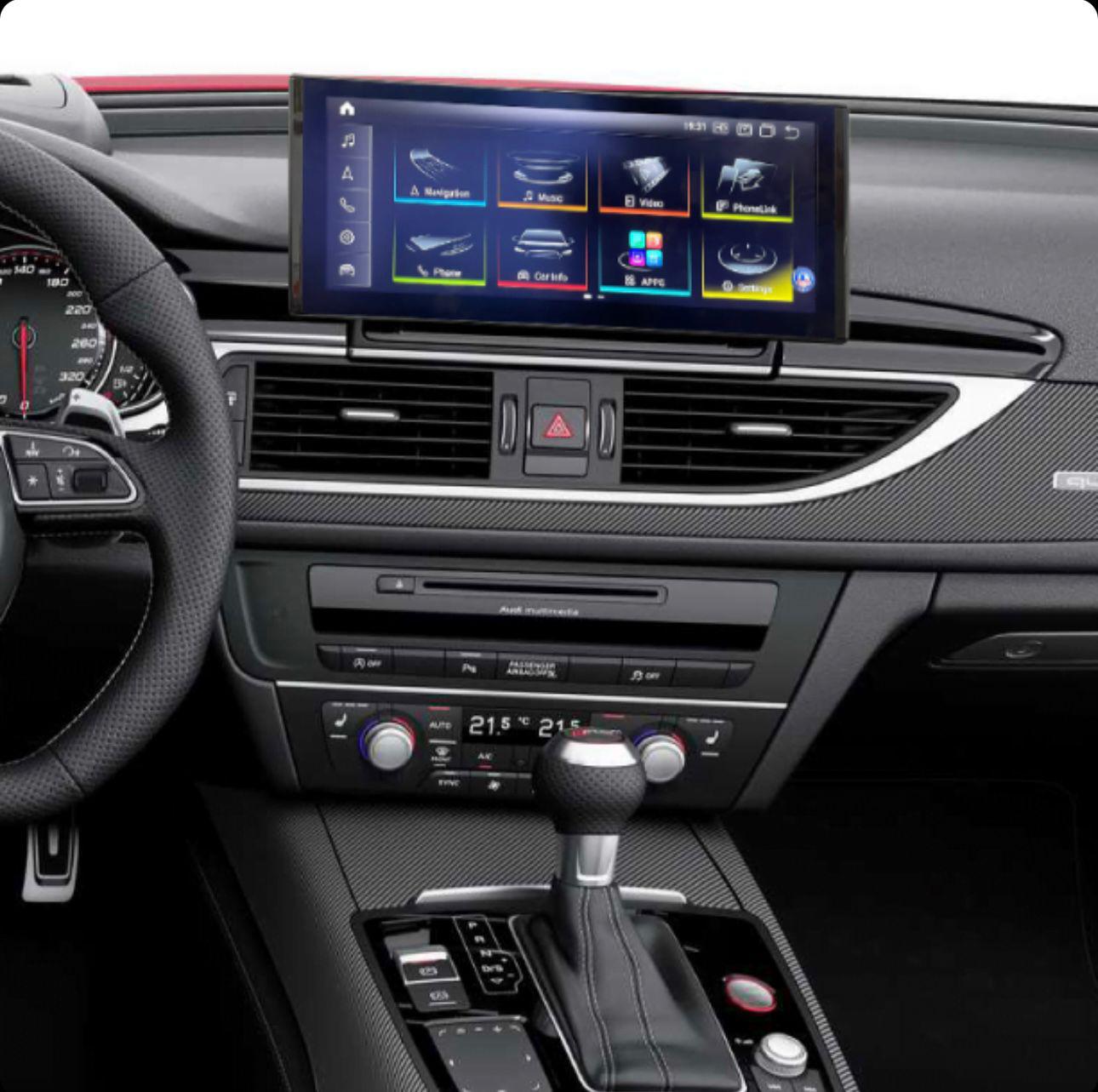 Audi A6 A7/ S6 S7/ RS6 RS7 C7, C7,5  Android skärm 12,3 tum