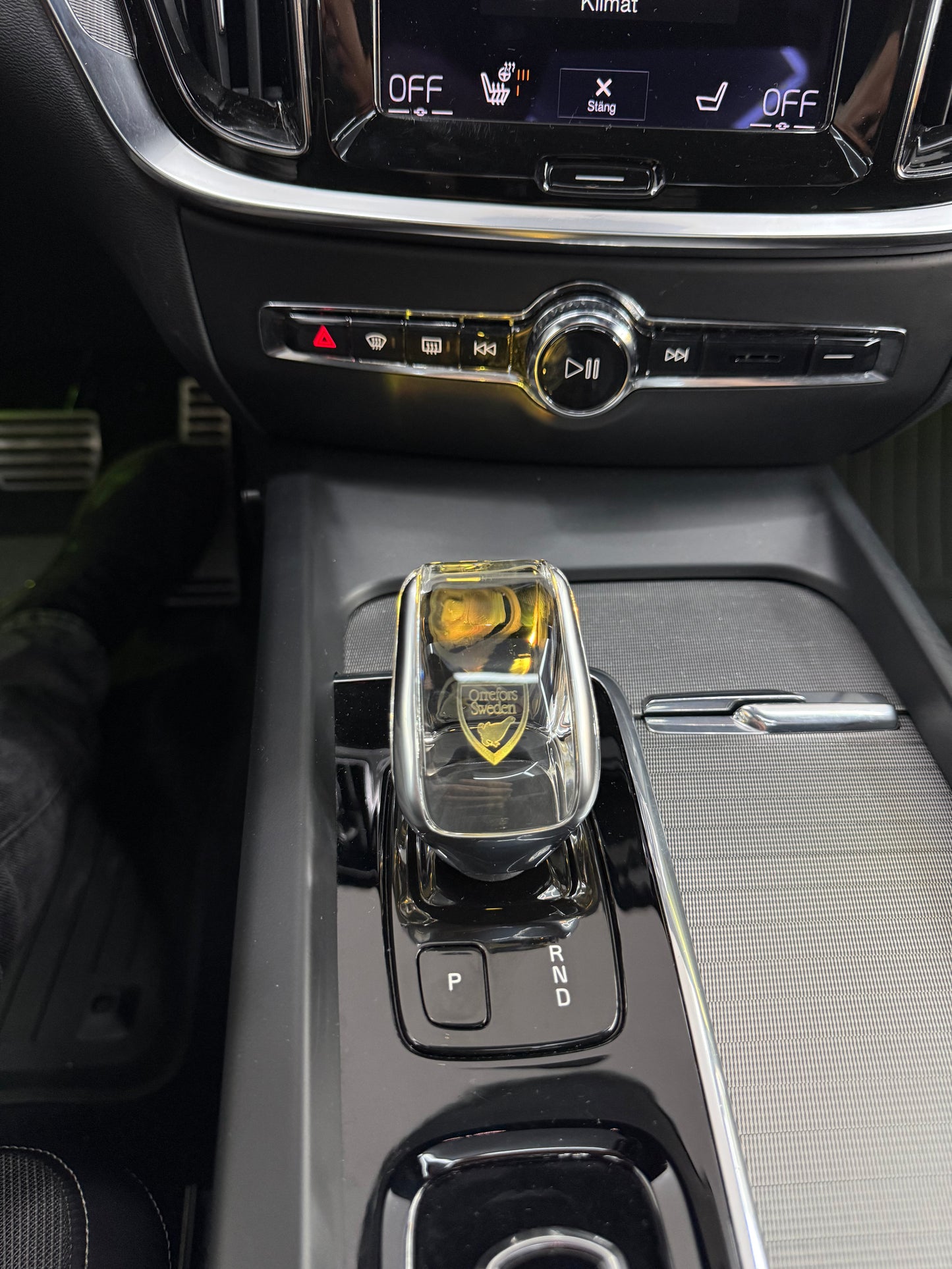 Volvo S60/S90V60/V90/XC60/XC90 Orrefors växelspak