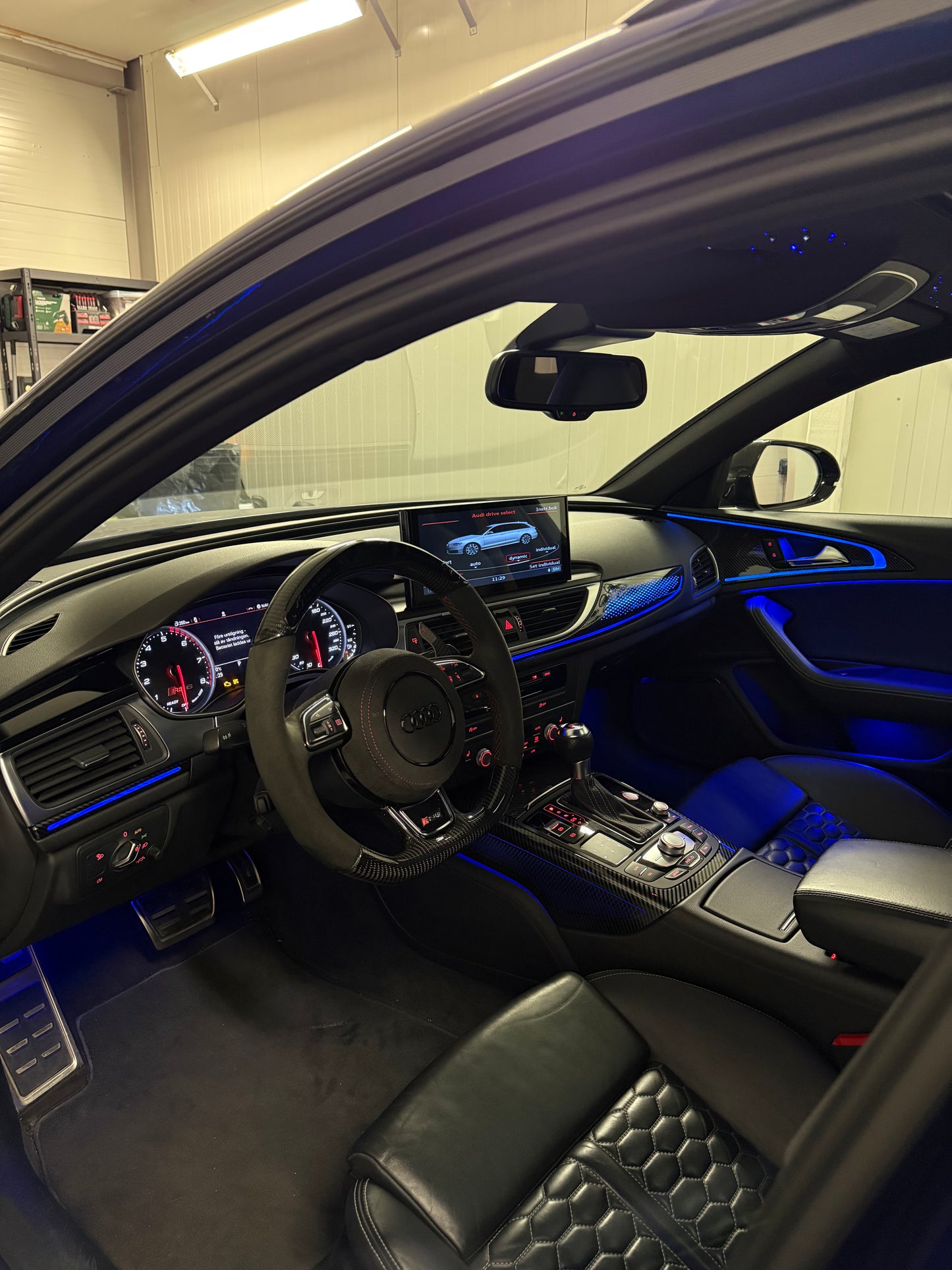 Audi A6-A7 - S6 -S7 RS6-RS7 Ambinet belysning med paneler
