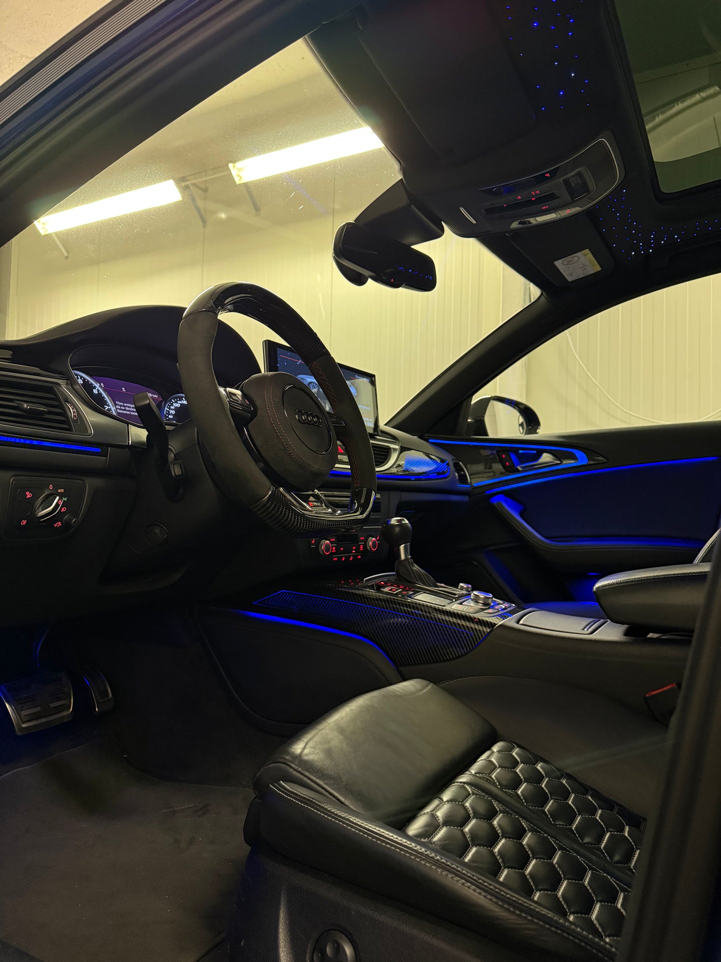 Audi A6-A7 - S6 -S7 RS6-RS7 Ambinet belysning med paneler