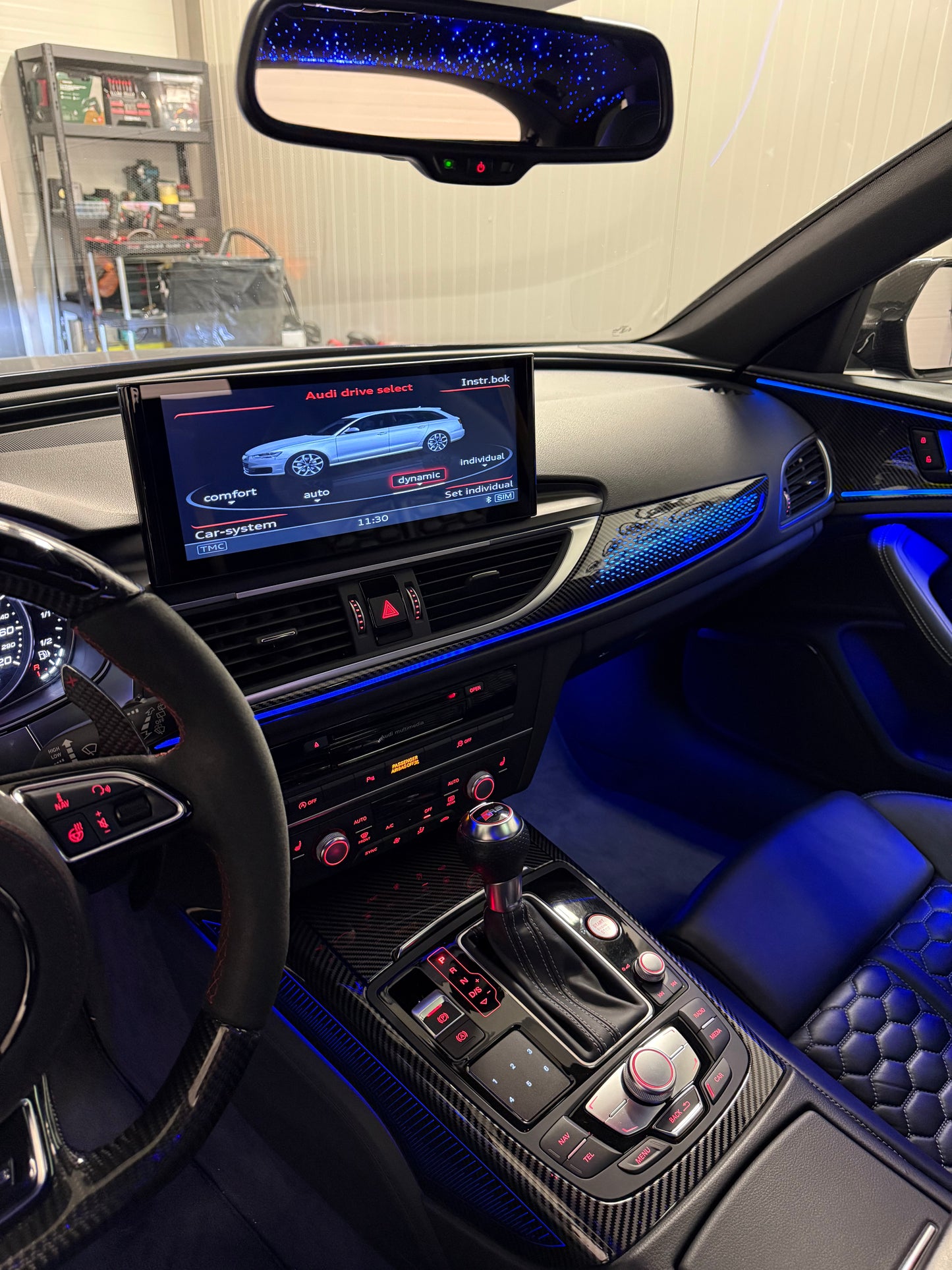 Audi A6 A7/ S6 S7/ RS6 RS7 C7, C7,5  Android skärm 12,3 tum