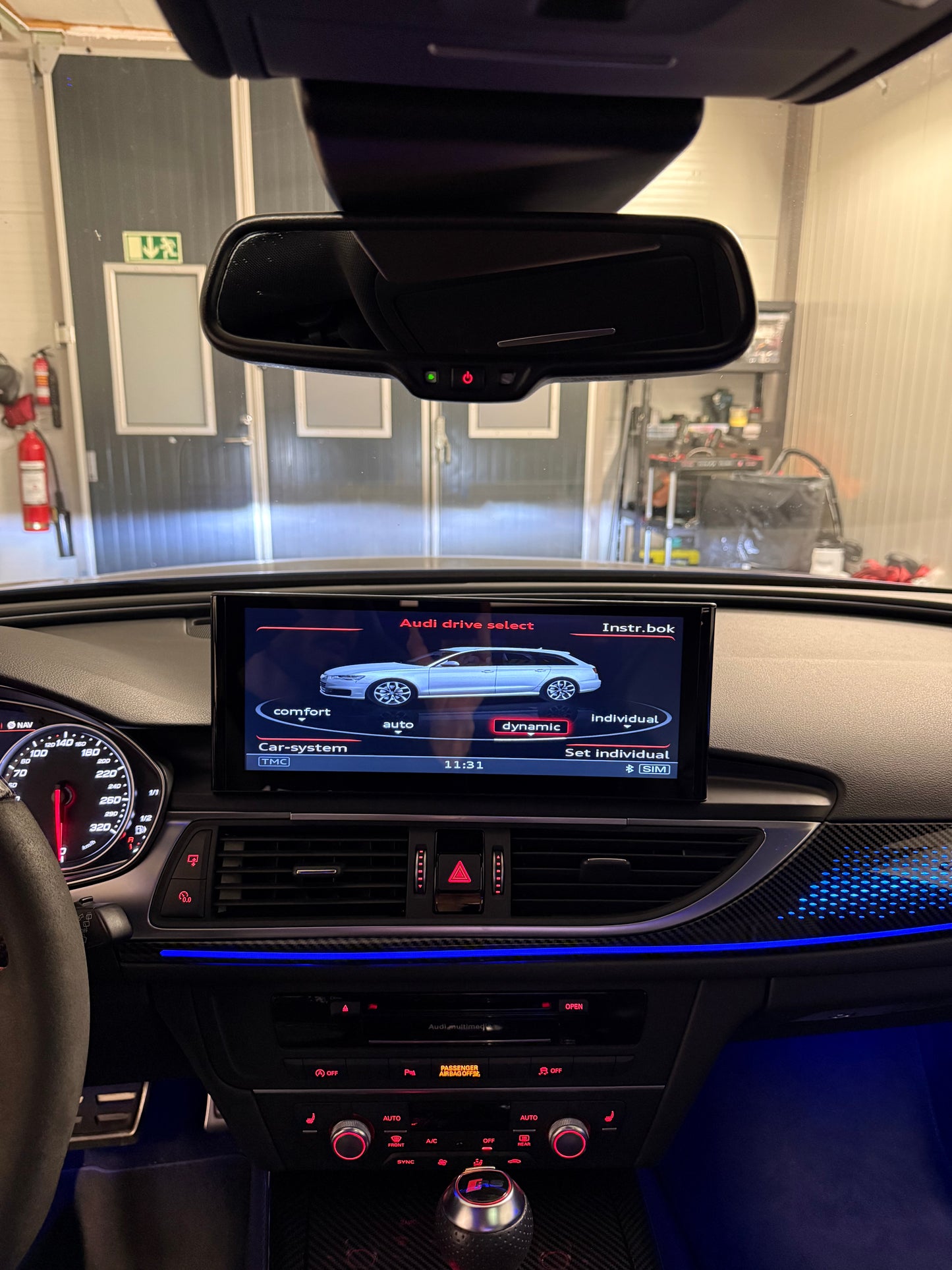 Audi A6 A7/ S6 S7/ RS6 RS7 C7, C7,5  Android skärm 12,3 tum