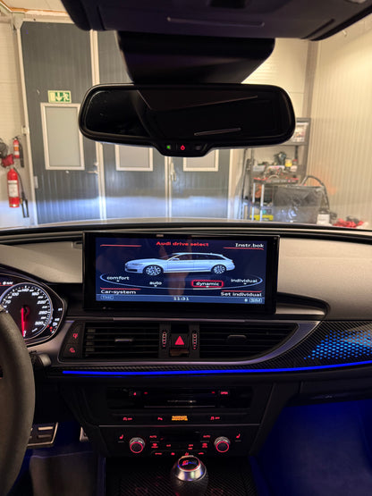 Audi A6 A7/ S6 S7/ RS6 RS7 C7, C7,5  Android skärm 12,3 tum