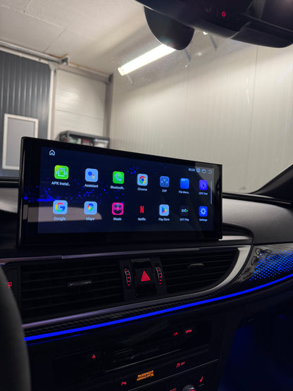 Audi A6 A7/ S6 S7/ RS6 RS7 C7, C7,5  Android skärm 12,3 tum