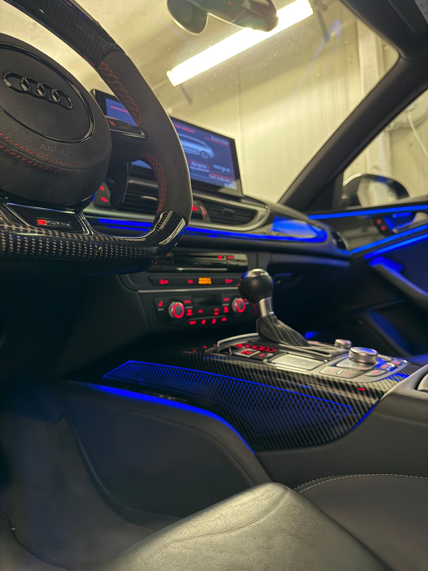 Audi A6-A7 - S6 -S7 RS6-RS7 Ambinet belysning med paneler