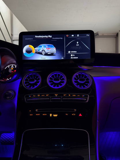 Mercedes GLC & Copé X254 - S254 Android skärm 12.3 tum