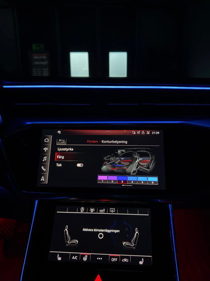 Audi A6-A7 C8 Ambinet belysning