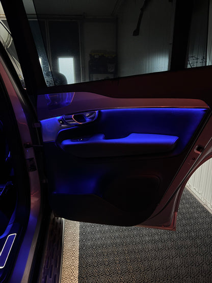 Volvo XC90 Ambinet belysning med montering