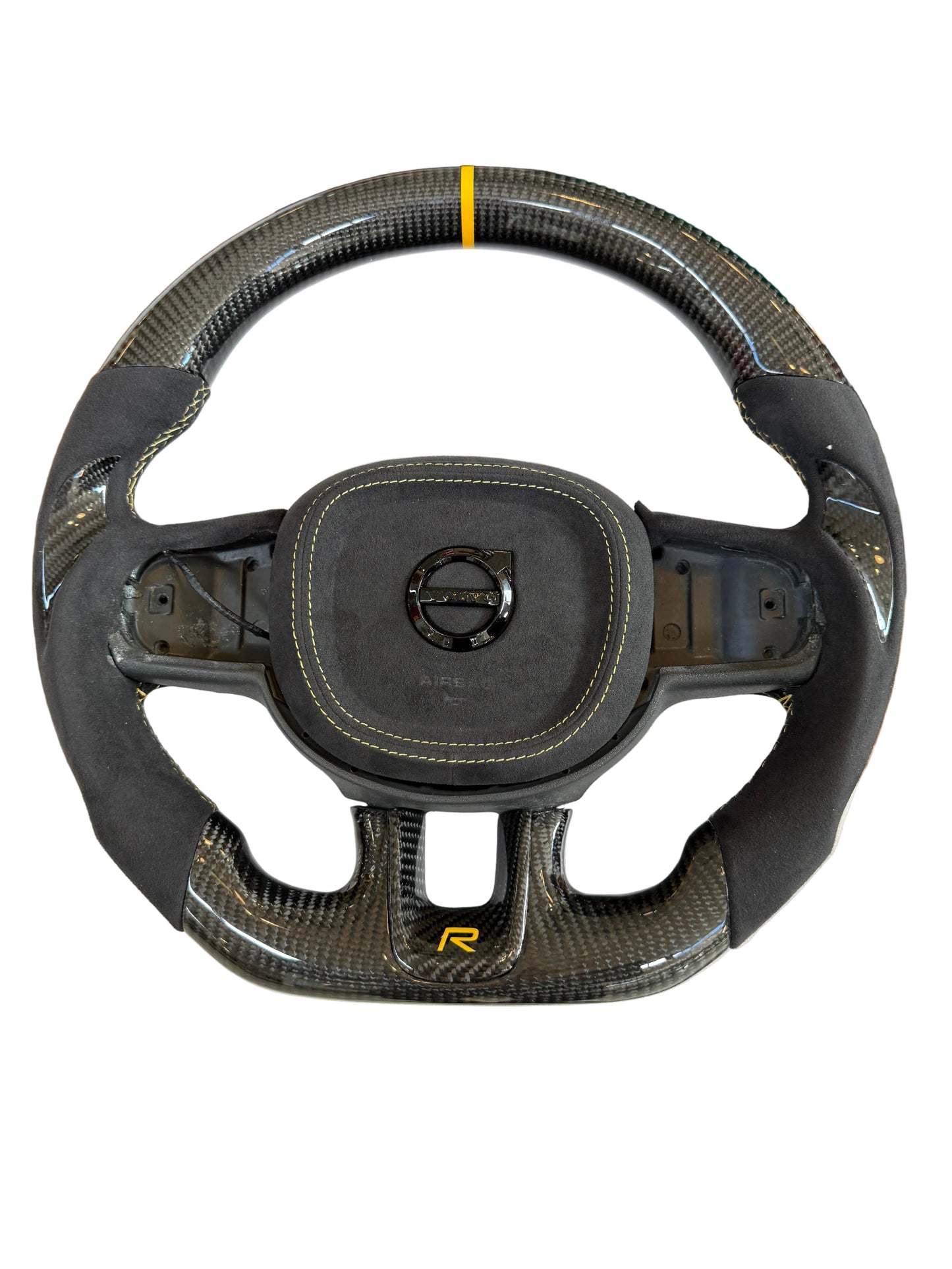 Volvo Custom ratt Alcantara & kolfiber