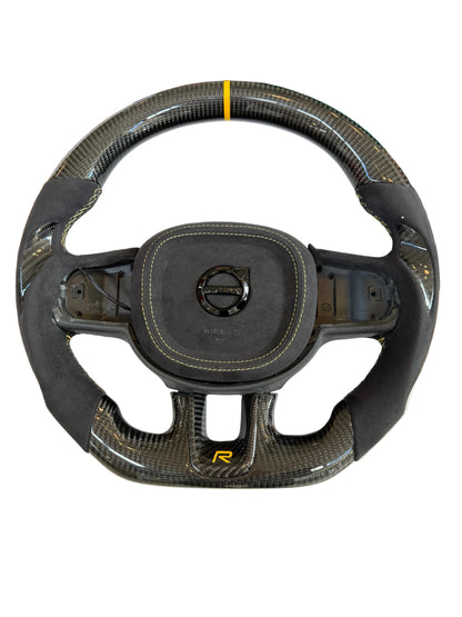 Volvo Custom ratt Alcantara & kolfiber