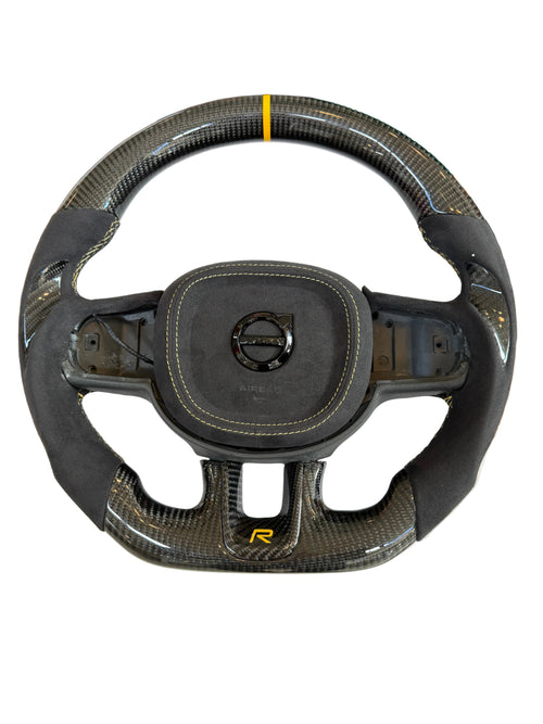 Volvo Custom ratt Alcantara & kolfiber