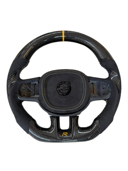 Volvo Custom ratt Alcantara & kolfiber