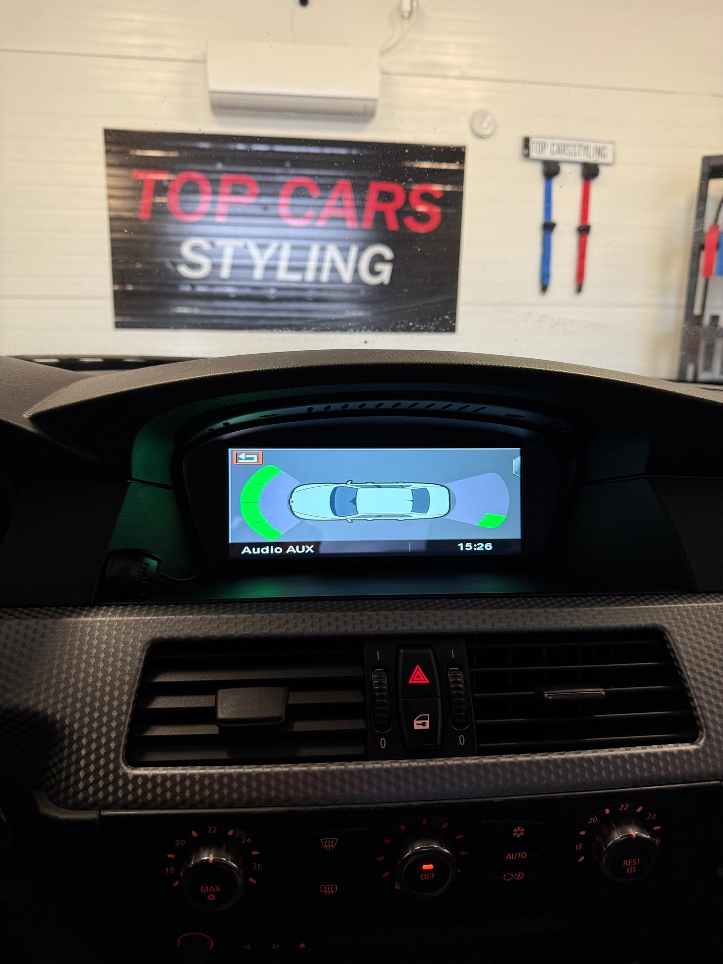 BMW 5 serie E60 CarPlay skärm med Android system