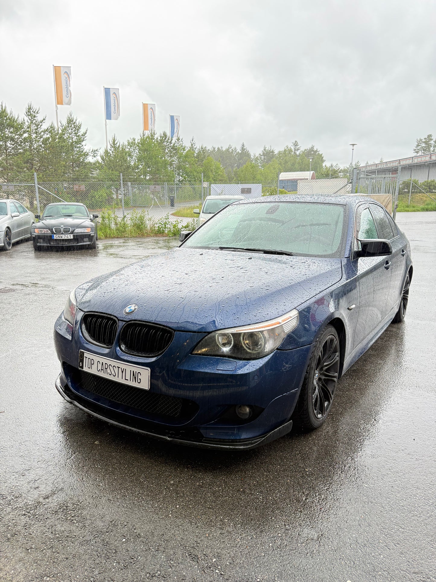 BMW 5 serie E60 CarPlay skärm med Android system