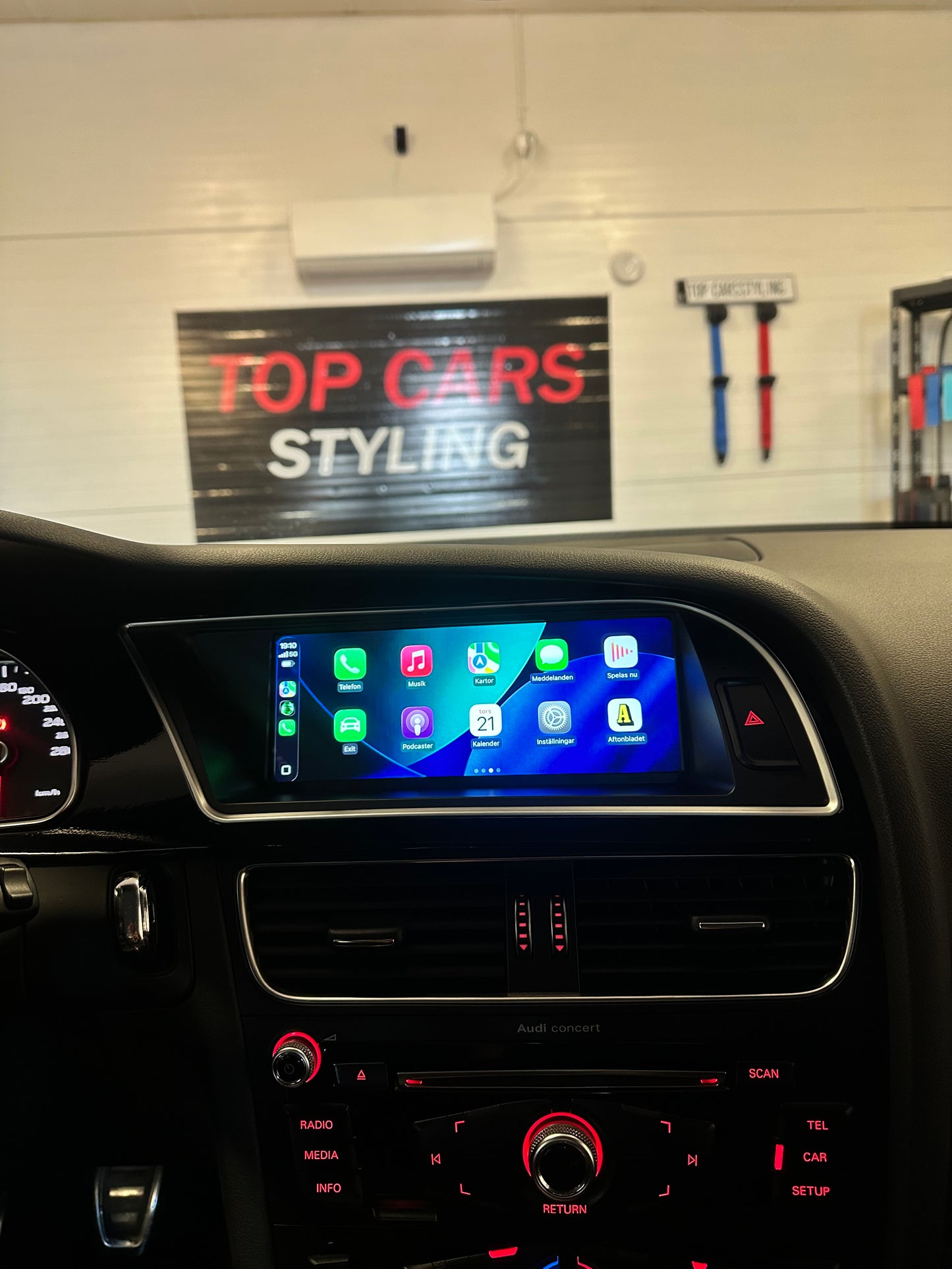 Audi A4 A5/S4 S5/RS4RS5 (B8,B8.5) Android skärm 8.8 tum med trådlös CarPlay