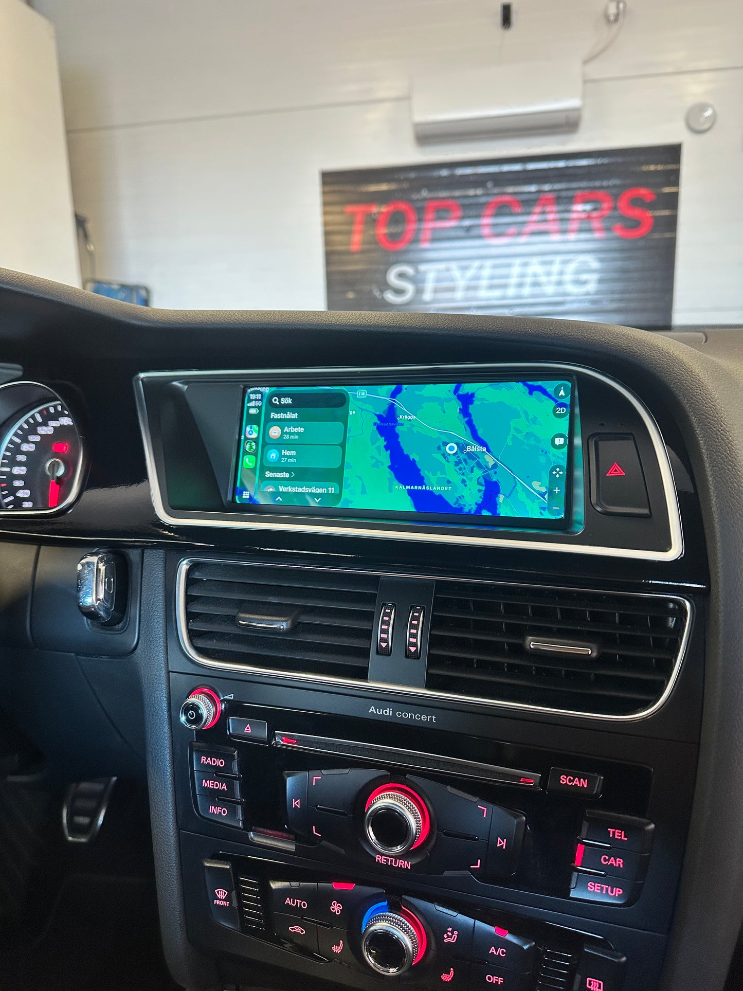 Audi A4 A5/S4 S5/RS4RS5 (B8,B8.5) Android skärm 8.8 tum med trådlös CarPlay
