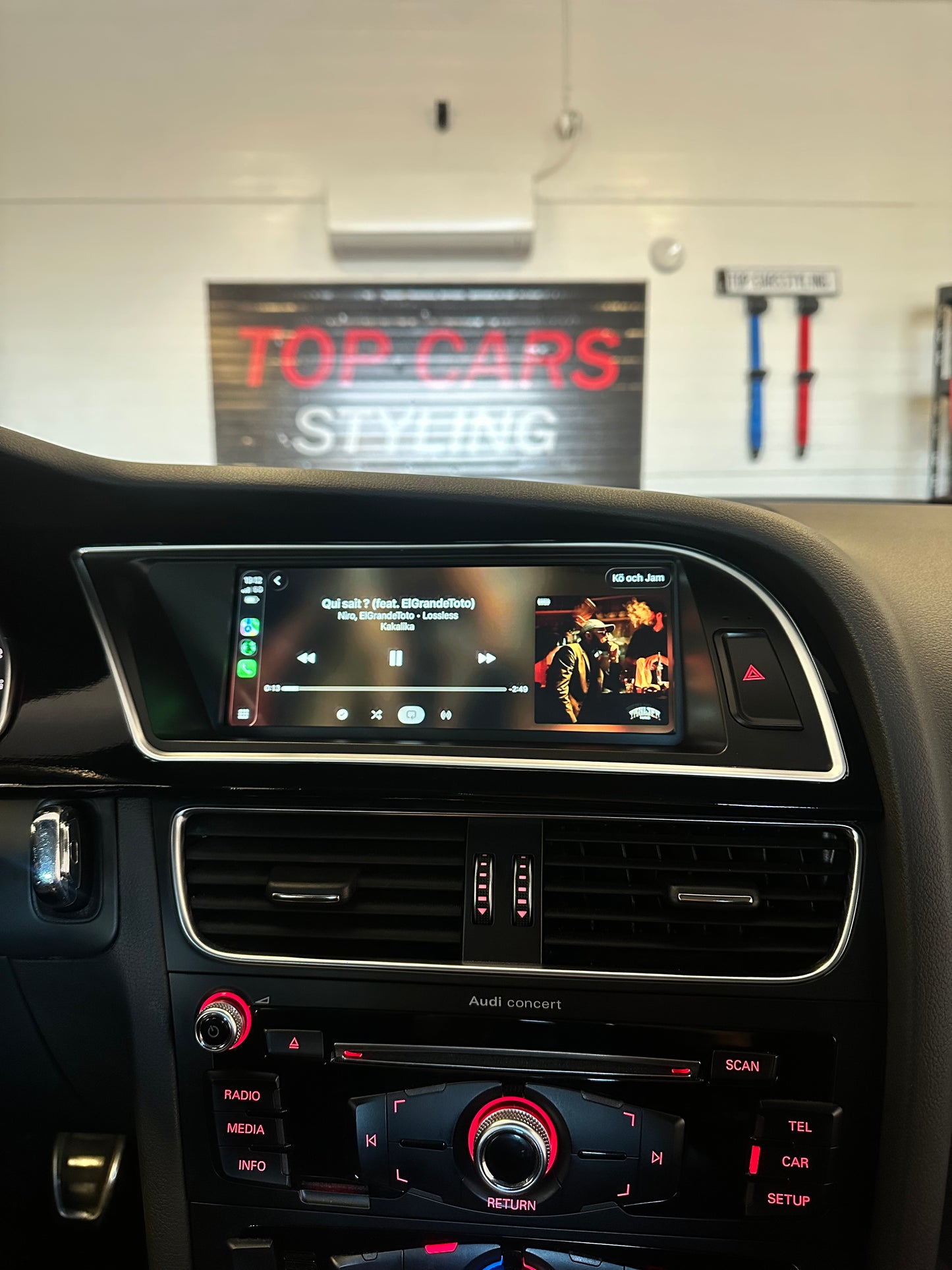Audi A4 A5/S4 S5/RS4RS5 (B8,B8.5) Android skärm 8.8 tum med trådlös CarPlay