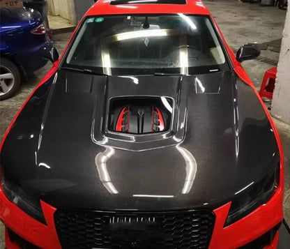 Audi RS6 & RS7 C7,C7.5 Carbon motorhuv inkl. Montering