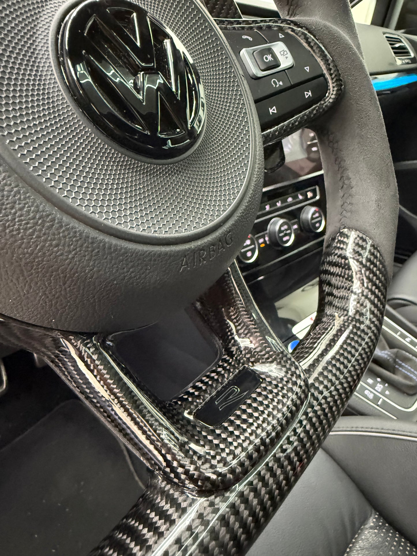 GOLF R MK7 & MK7.5 custom kolfiber ratt 2013 - 2020