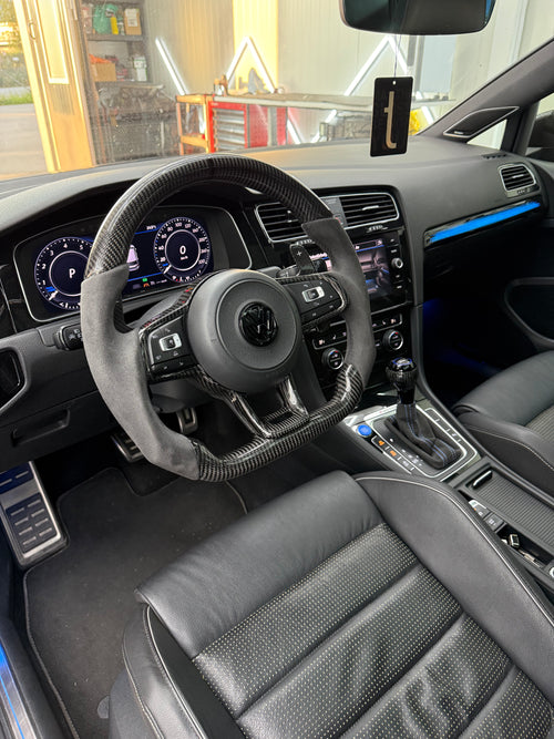 GOLF R MK7 & MK7.5 custom kolfiber ratt 2013 - 2020