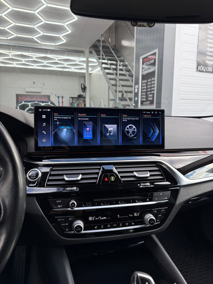 BMW 5 serie G30/G31 2019-2021 15 tum android skärm inkl. montering