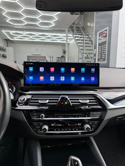 BMW 5 serie G30/G31 2019-2021 15 tum android skärm inkl. montering
