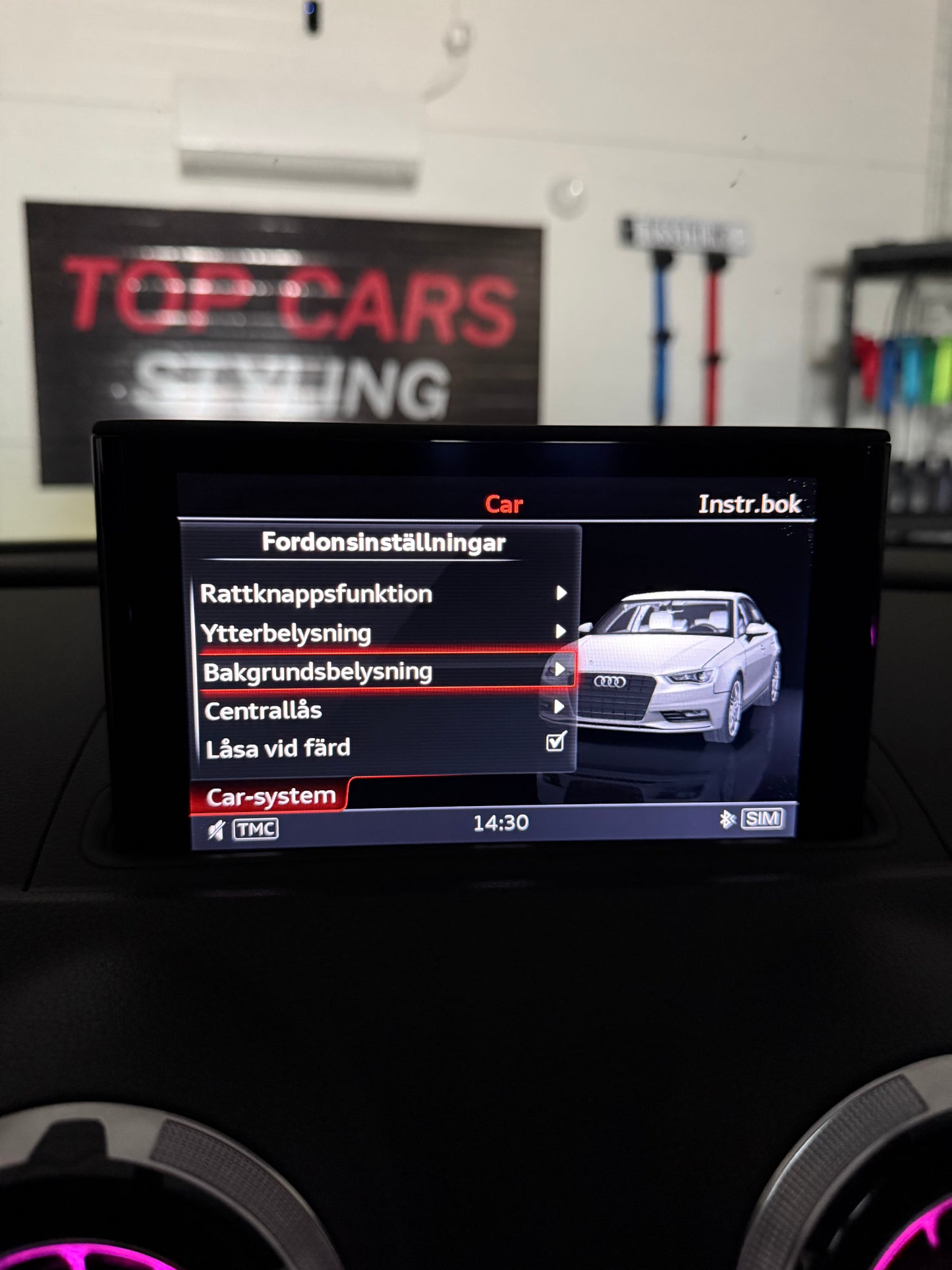 Audi A3 S3 RS3 8V 2013-2020 Ambinet light