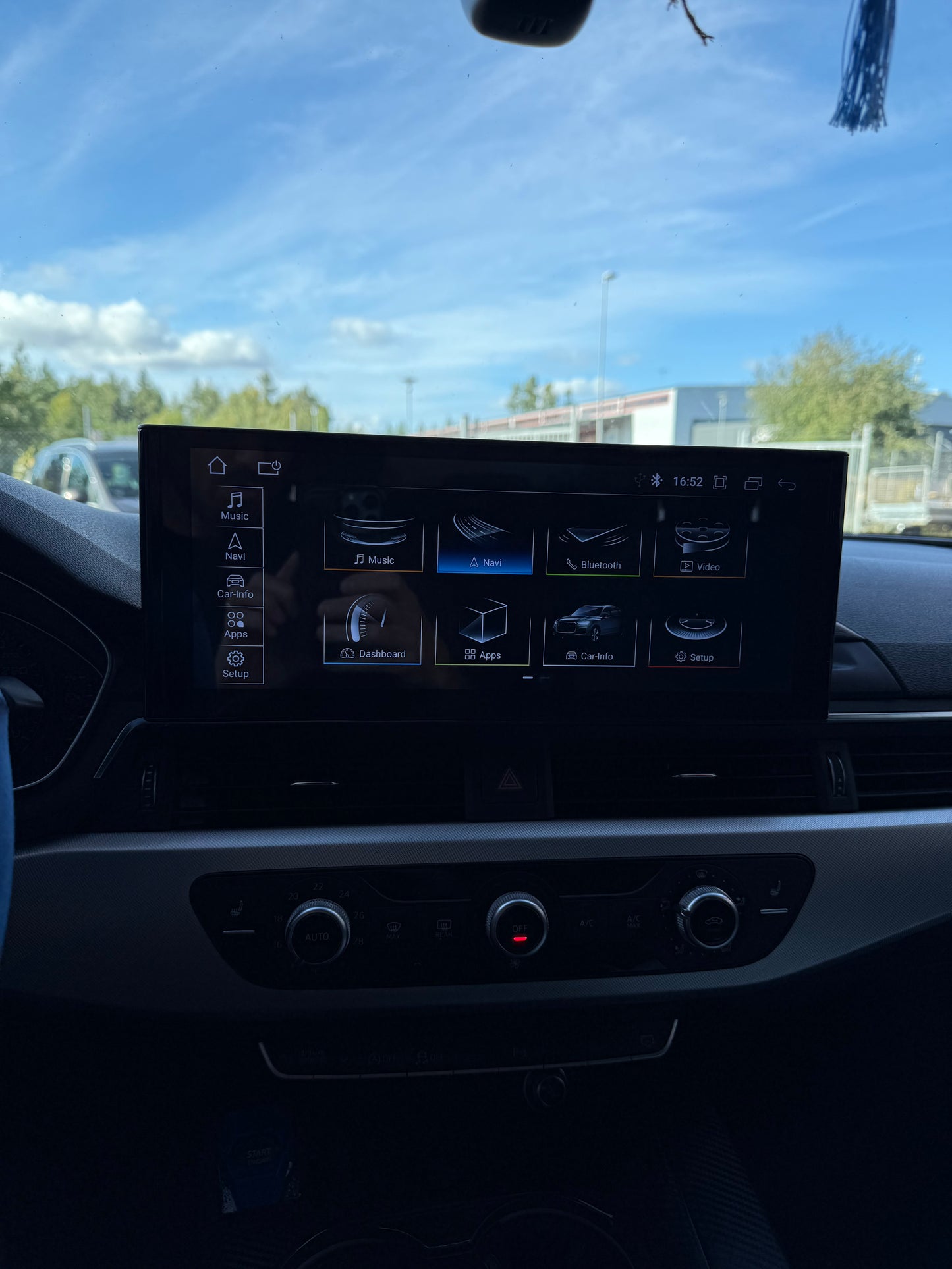 Audi A4 S5 RS5 & A5 S5 RS5 B9 Android skärm ” CarPlay ”