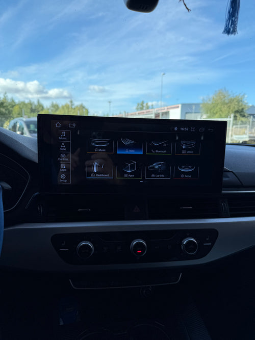 Audi A4 S5 RS5 & A5 S5 RS5 B9 Android skärm ” CarPlay ”