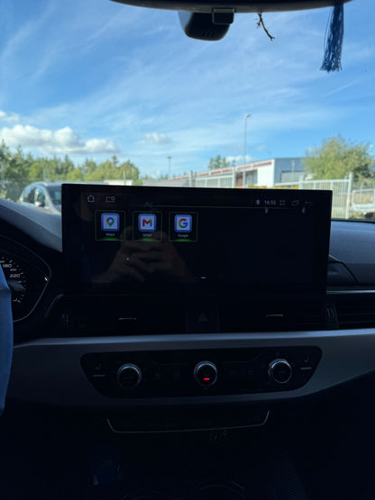 Audi A4 S5 RS5 & A5 S5 RS5 B9 Android skärm ” CarPlay ”