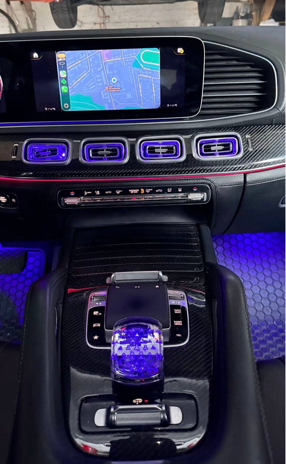 Mercedes GLE& GLS W167 2020 -2025 Ambient light Turbo ventiler