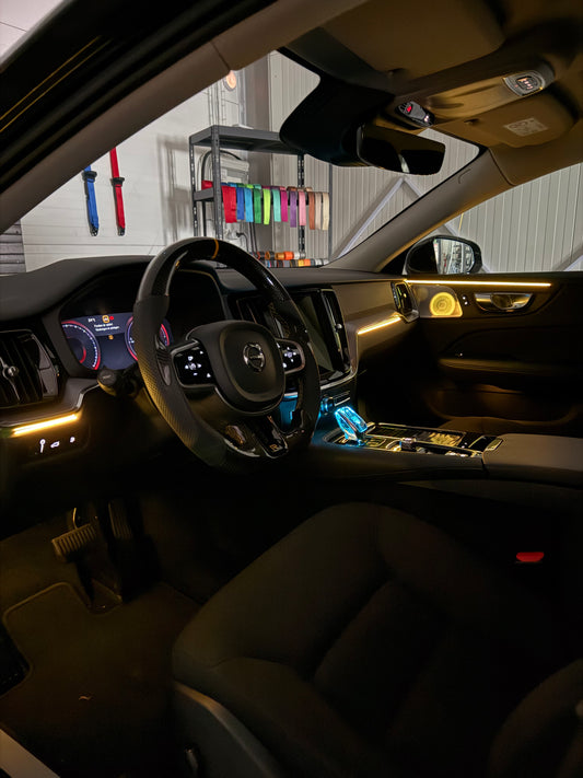 Volvo V60-S60 2018-2025 Ambient belysning inkl. montering