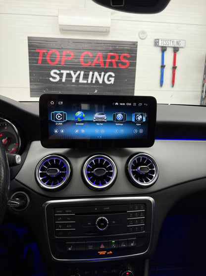 Mercedes CLA C117 & A klass W176 Android skärm inkl. Mont