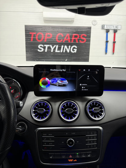 Mercedes CLA C117 & A klass W176 Android skärm inkl. Mont