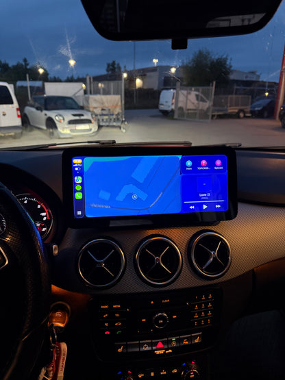 Mercedes B klass CarPlay skärm inkl. Montering