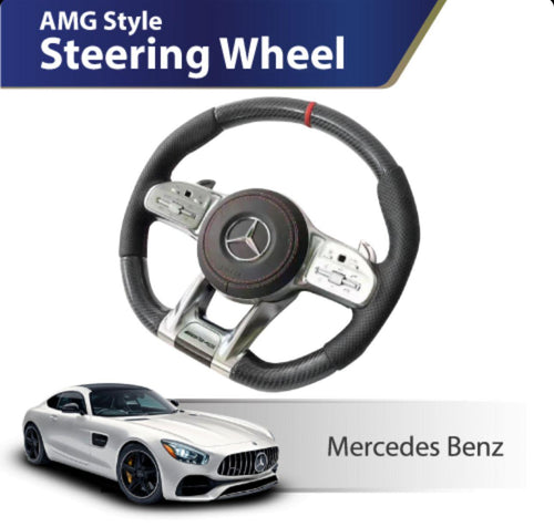 Mercedes AMG ratt med kolfiber + airbag