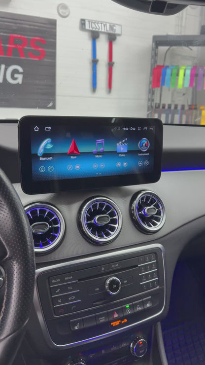 Mercedes CLA C117 & A klass W176 Android skärm inkl. Mont